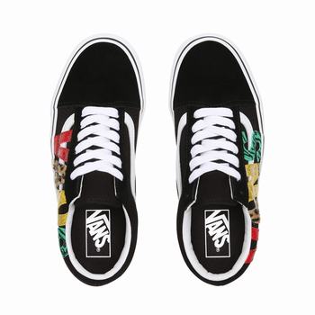 Damske Tenisky Vans Multi Animal Old Skool Viacfarebný/Čierne VA24NGBMO